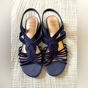 Navy shoes